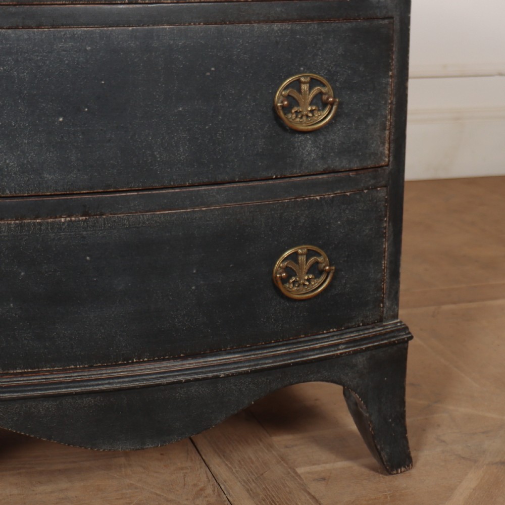 Pair of Painted Bedside Chest of Drawers View VI