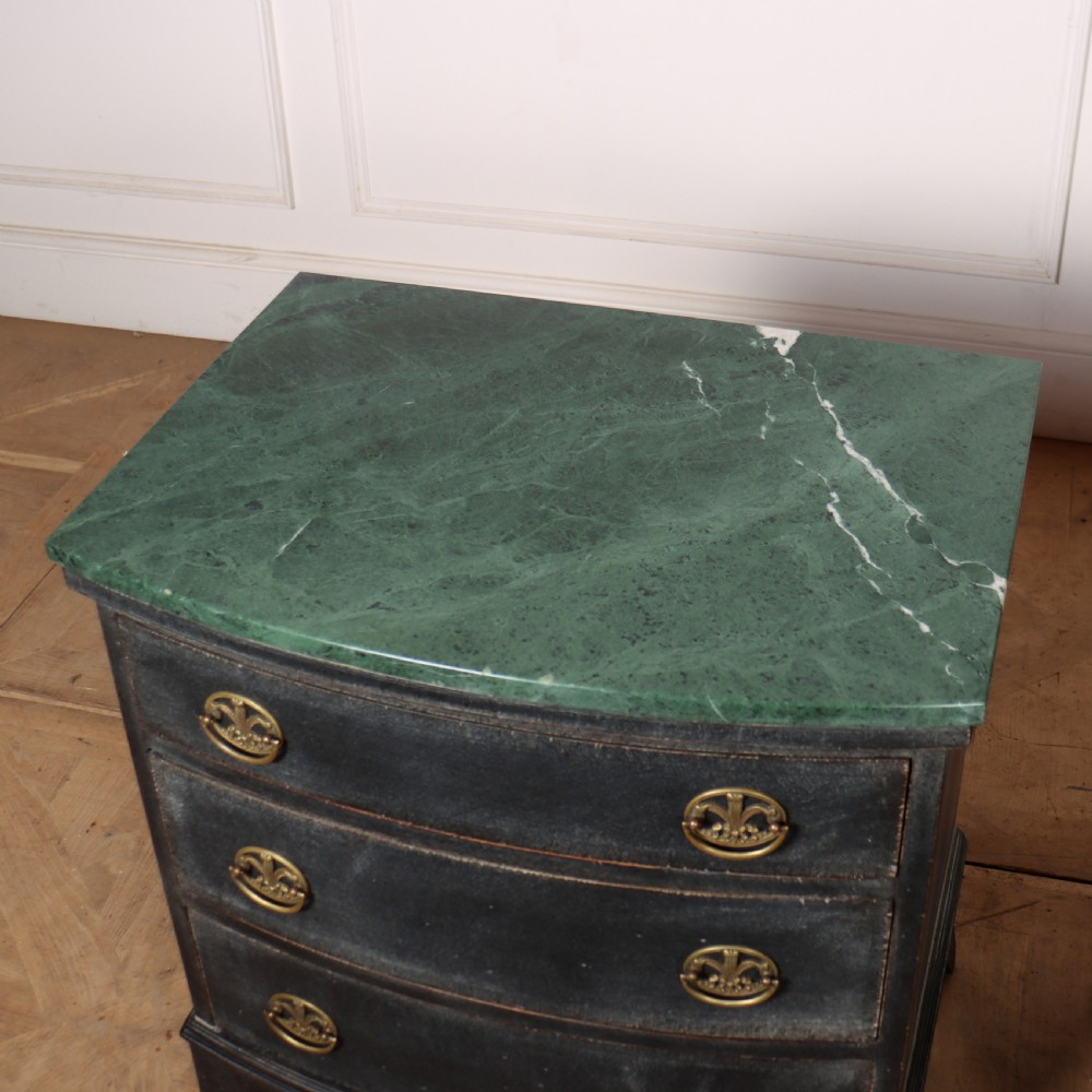 Pair of Painted Bedside Chest of Drawers View VII