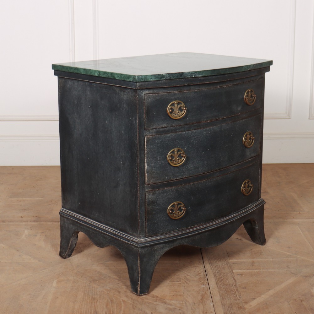 Pair of Painted Bedside Chest of Drawers View IX