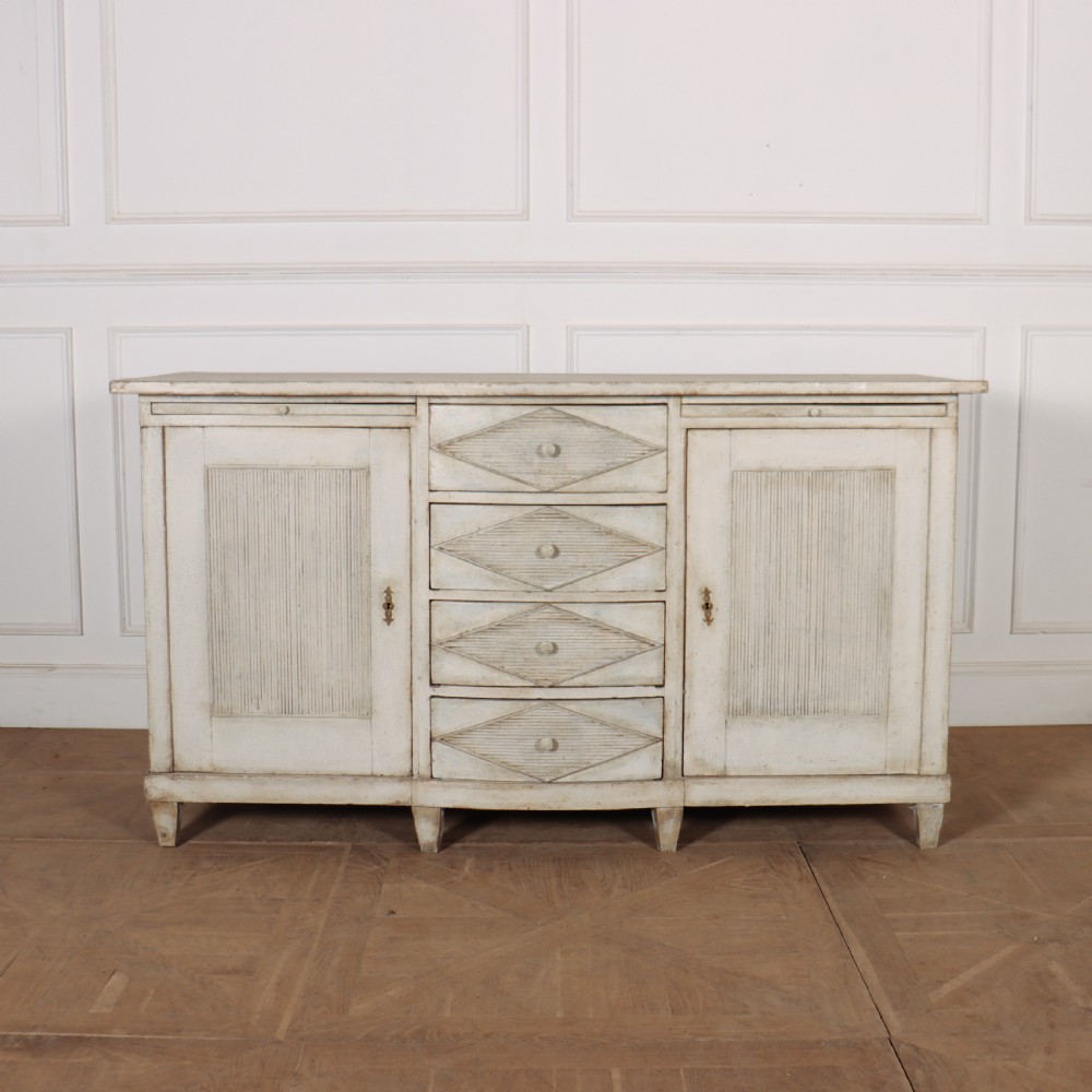 Swedish Painted Enfilade