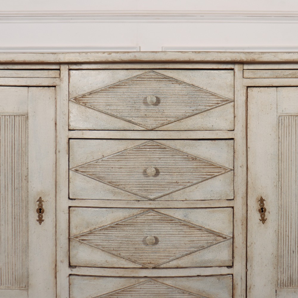 Swedish Painted Enfilade View VI