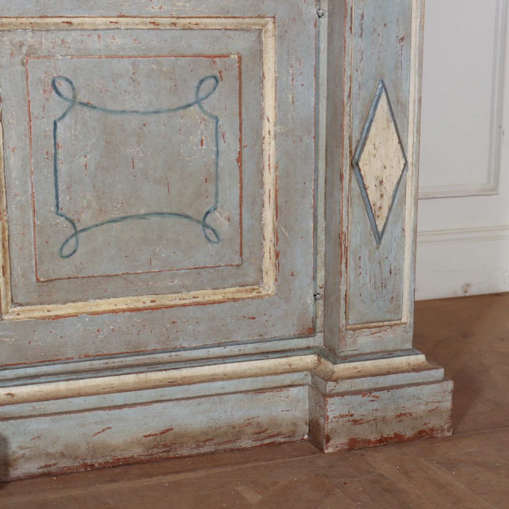 Italian Painted Library Bookcase View V