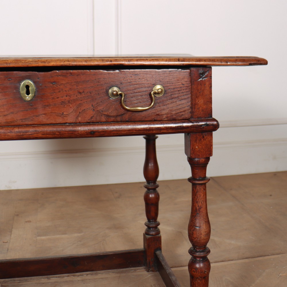 18th Century Oak Lamp Table View V