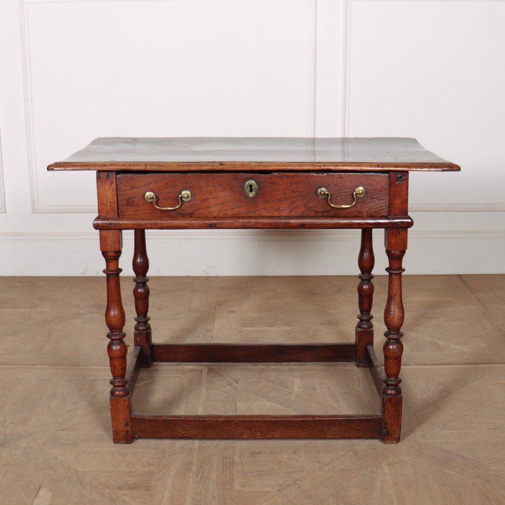 18th Century Oak Lamp Table