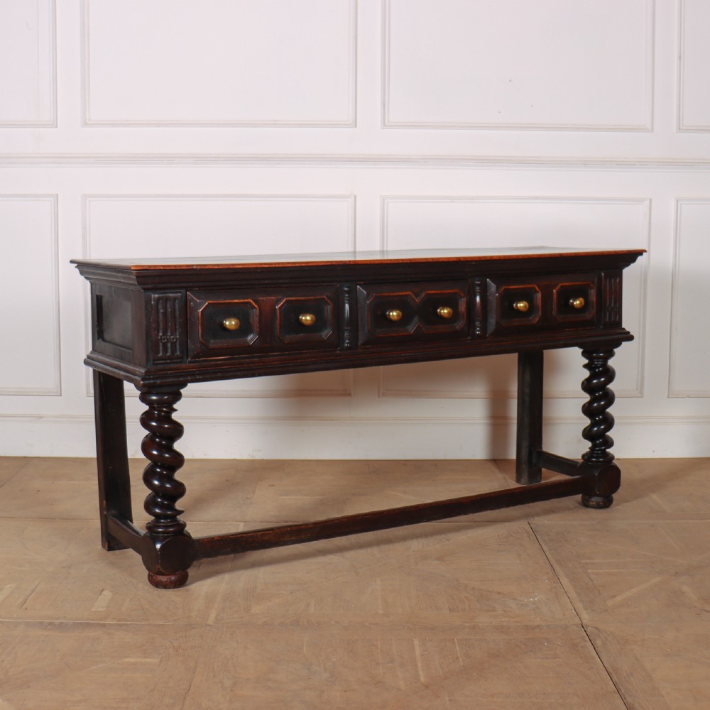 English Oak Dresser Base
