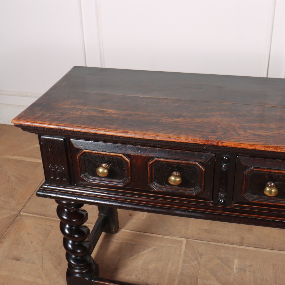 English Oak Dresser Base View X