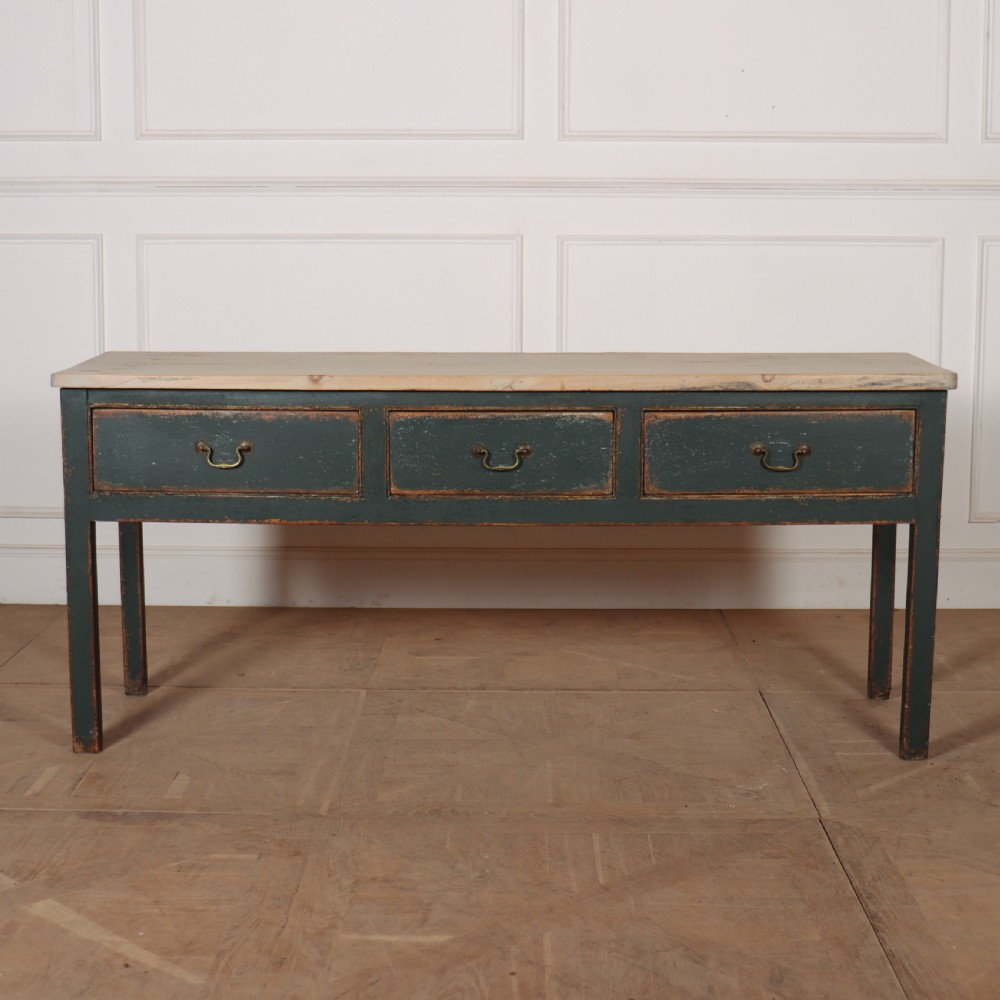 English Painted Dresser Base