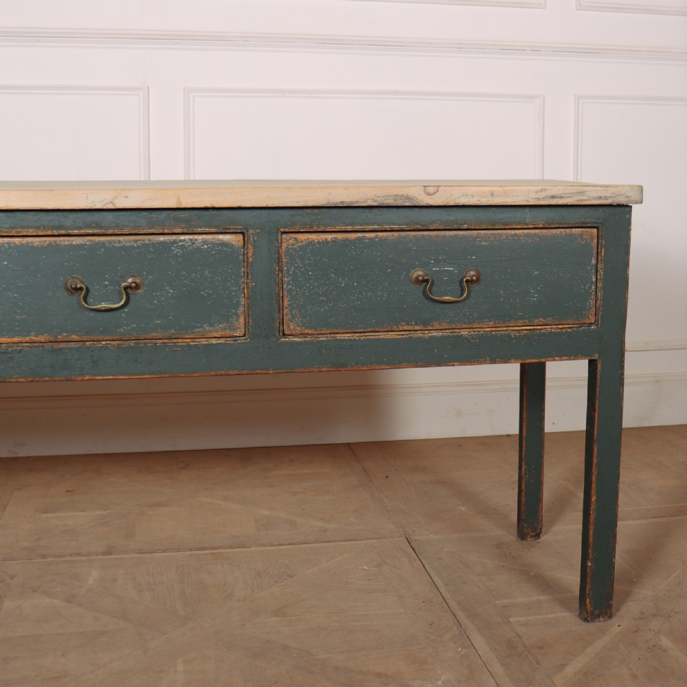 English Painted Dresser Base View IV