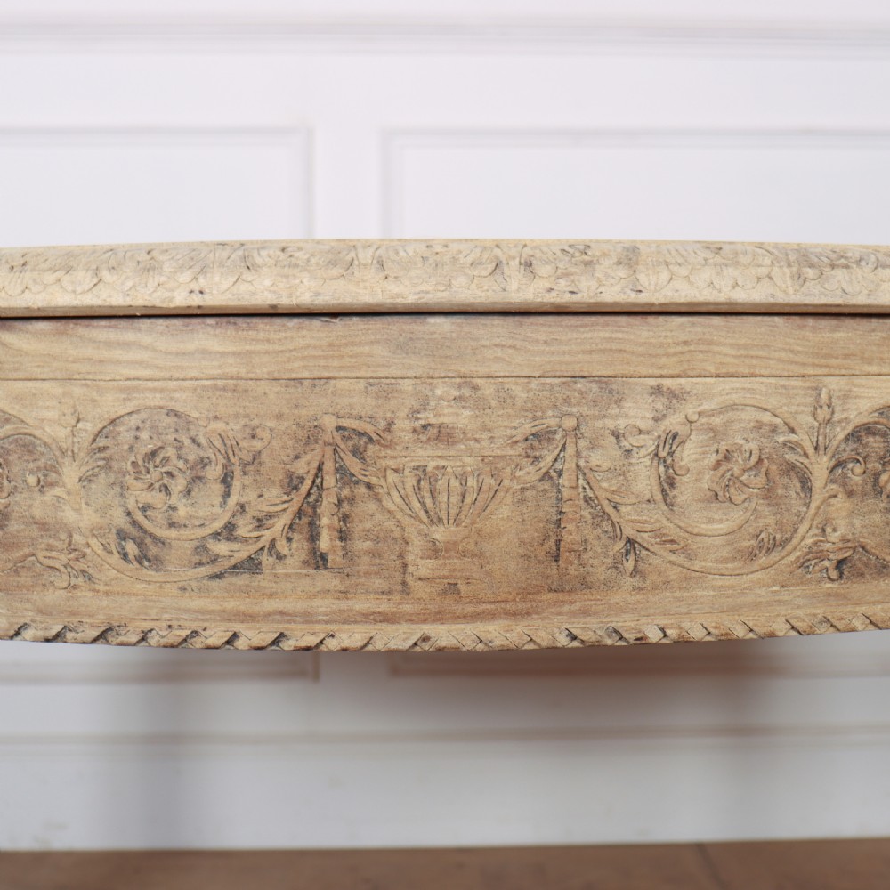 Pair of Bleached Walnut Console Tables View II