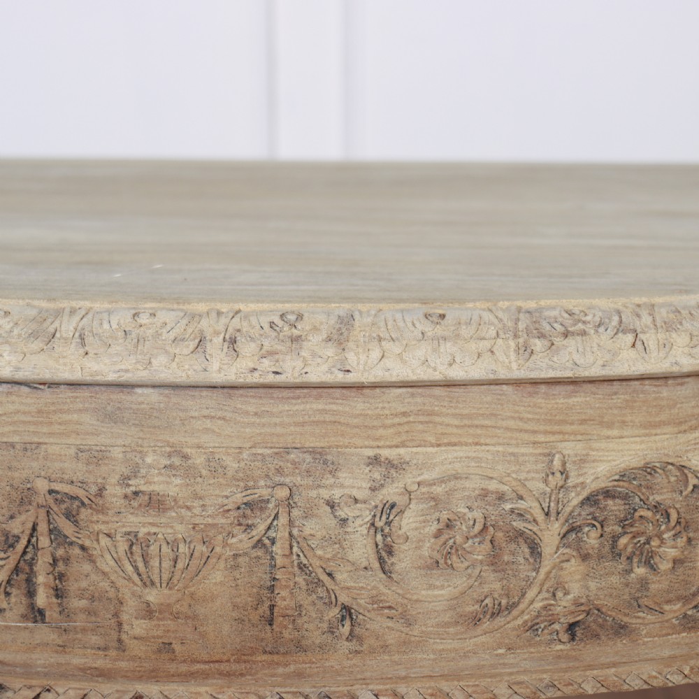 Pair of Bleached Walnut Console Tables View V