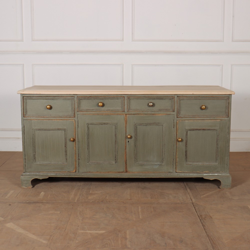 English Painted Dresser Base