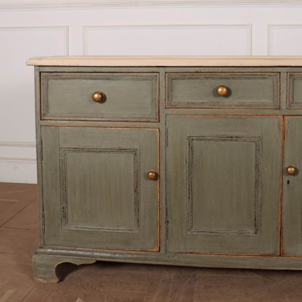 English Painted Dresser Base View II