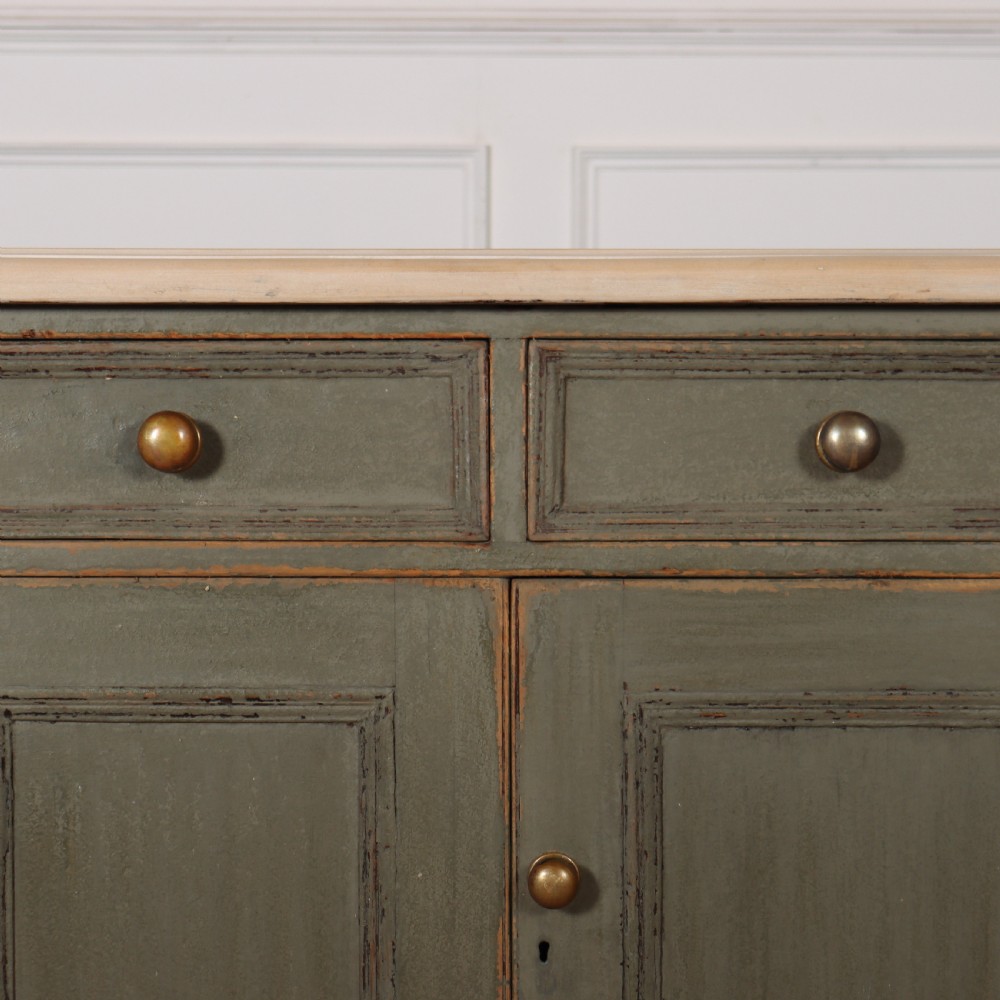 English Painted Dresser Base View VI