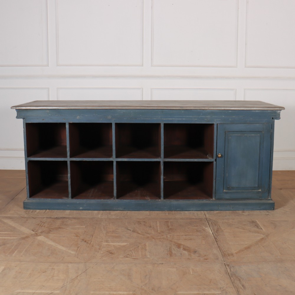 French Painted Shop Counter View VII