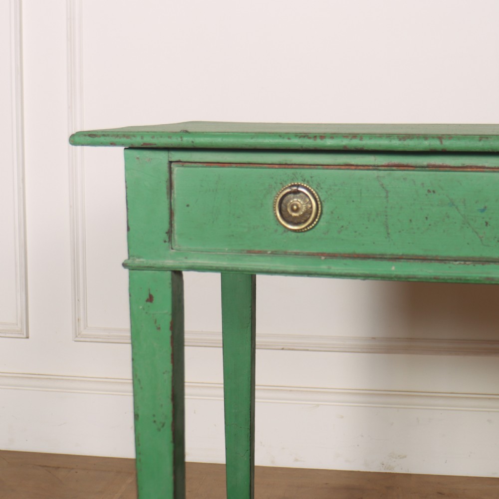 English Painted Lamp Table View II