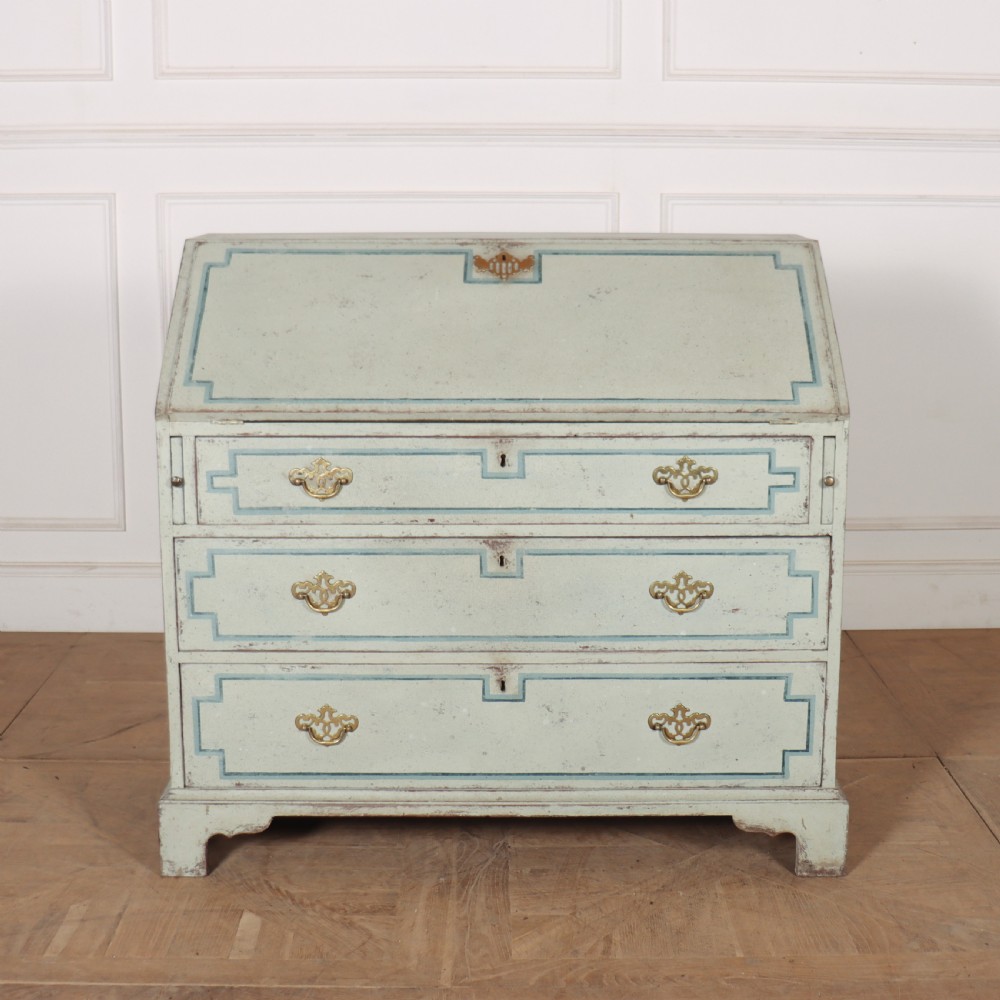 English Painted Bureau