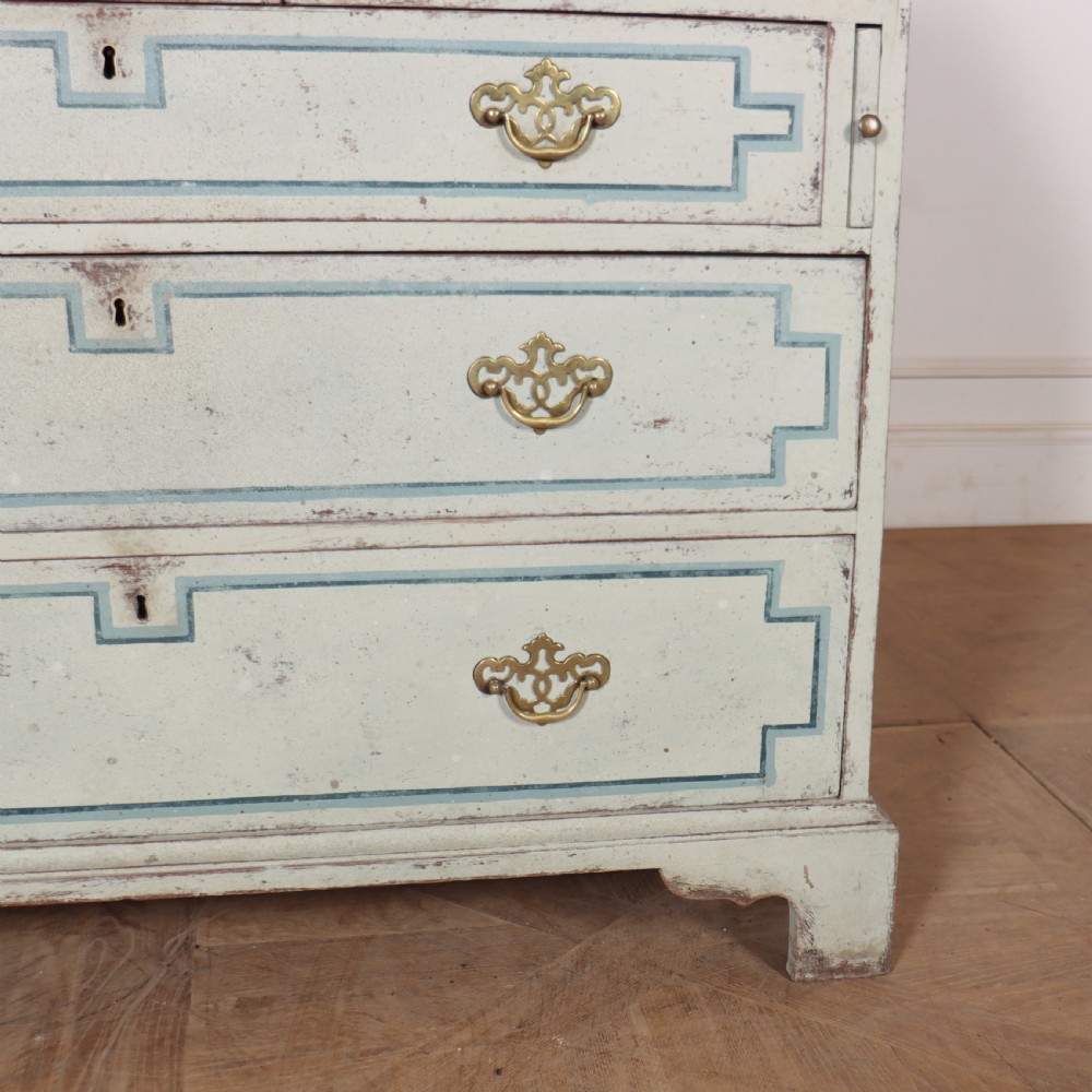 English Painted Bureau View IV