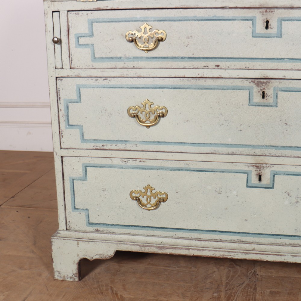 English Painted Bureau View V