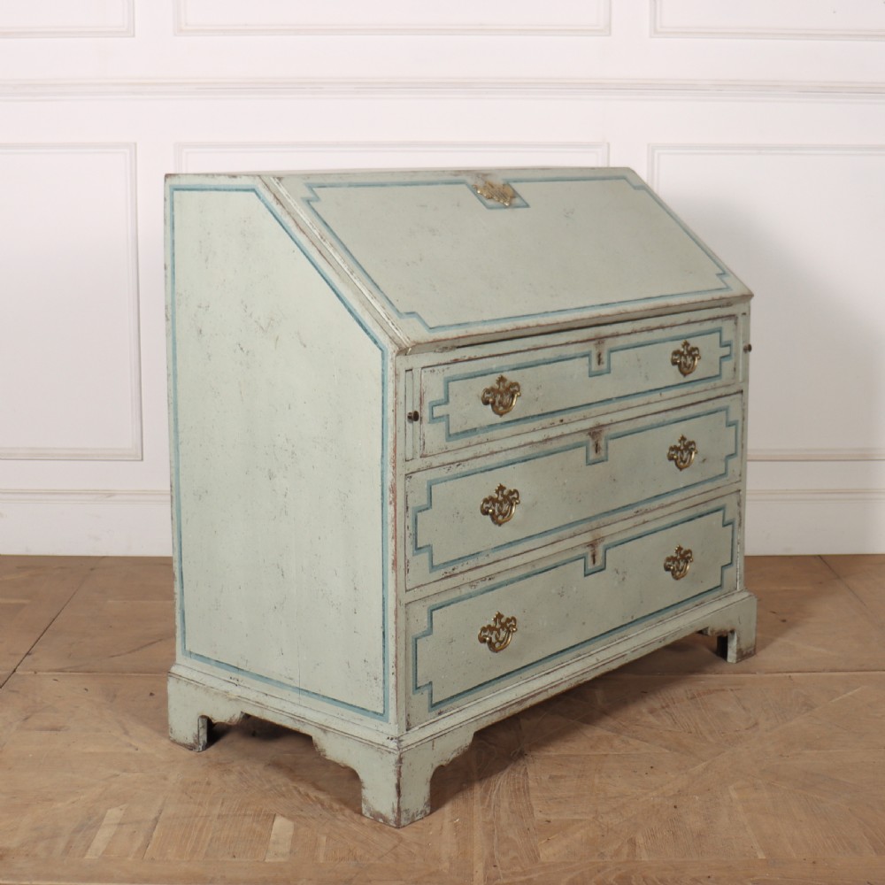 English Painted Bureau View VII