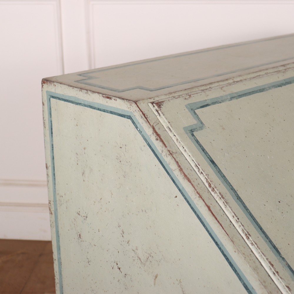 English Painted Bureau View VIII
