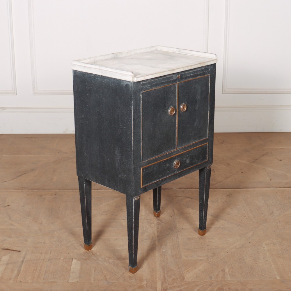 Swedish Painted Bedside Cupboard View III