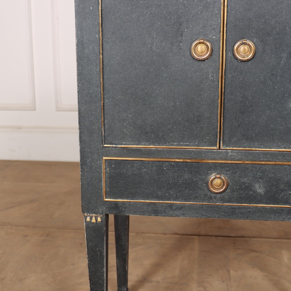 Swedish Painted Bedside Cupboard View IV