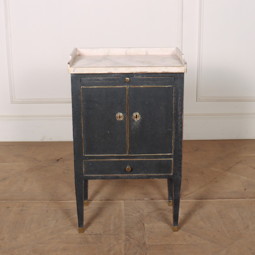 Swedish Painted Bedside Cupboard