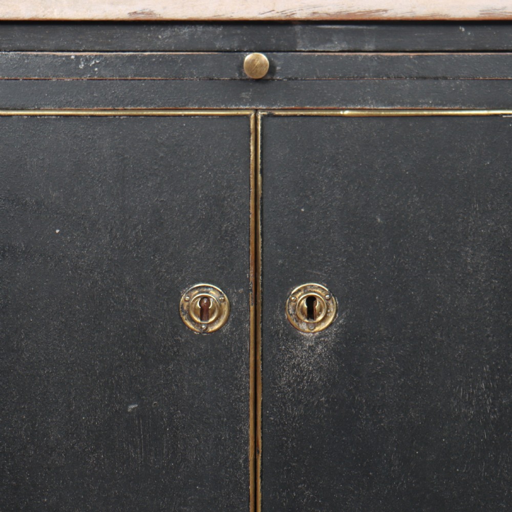Swedish Painted Bedside Cupboard View II