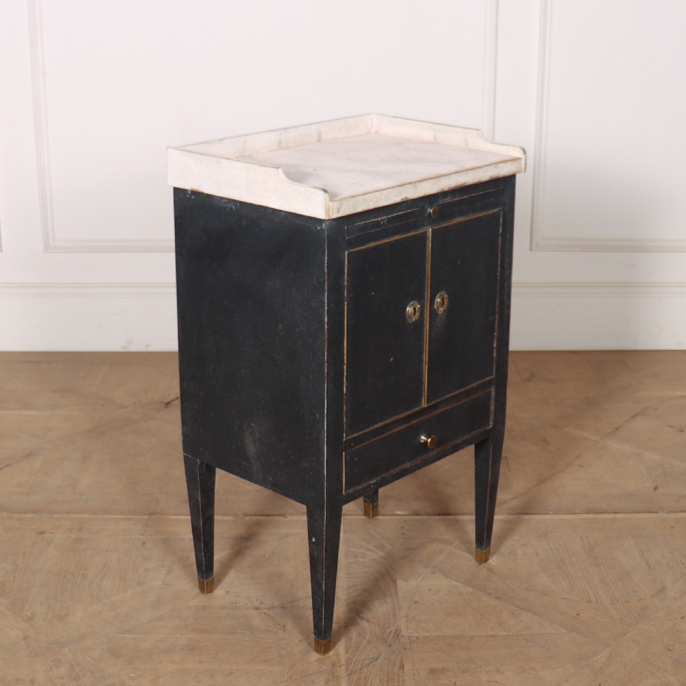 Swedish Painted Bedside Cupboard View III
