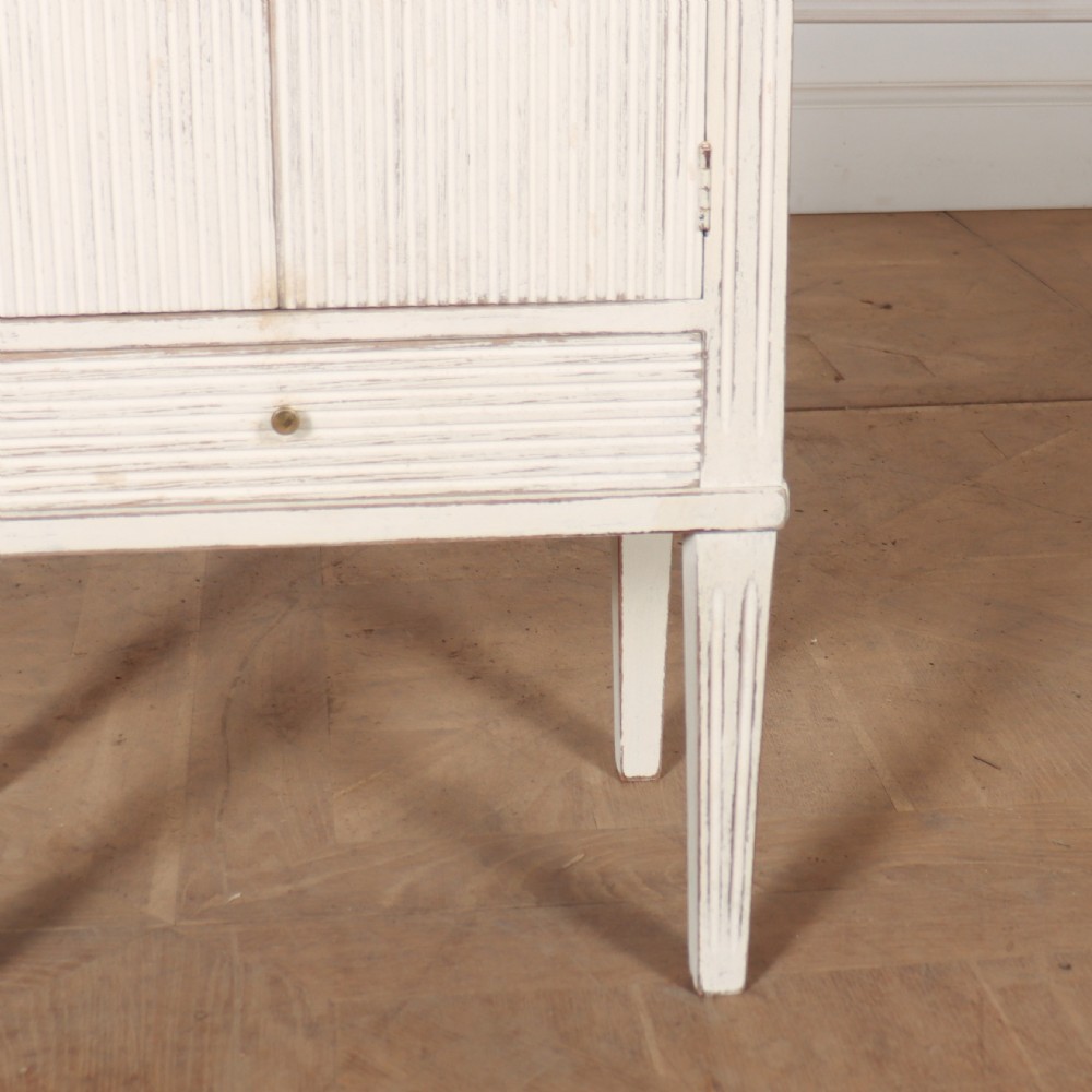Swedish Painted Bedside Cupboard View III