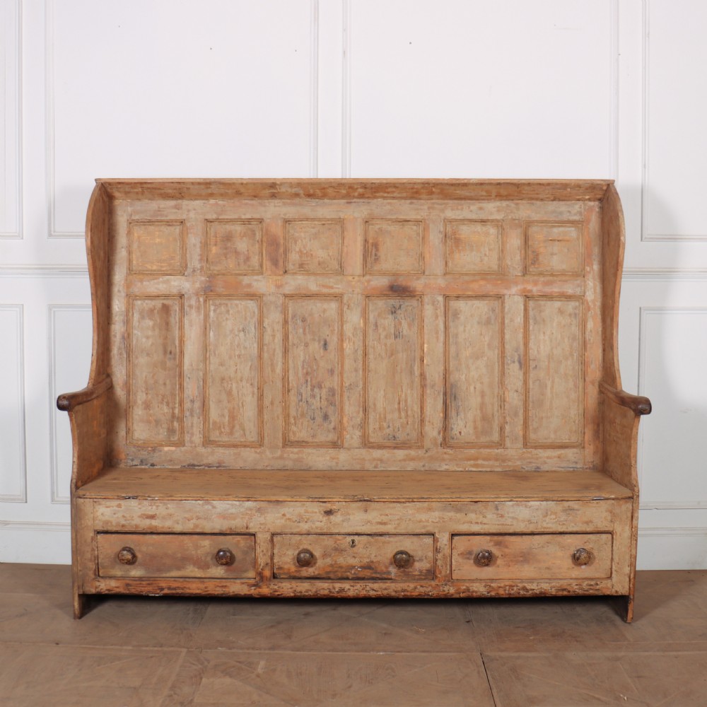 18th Century Farm House Settle