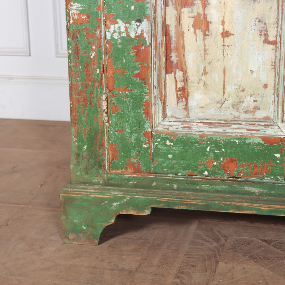 English Original Painted Cupboard View V