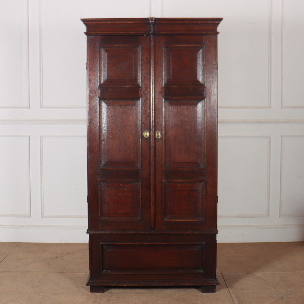 18th Century Oak Hall Cupboard