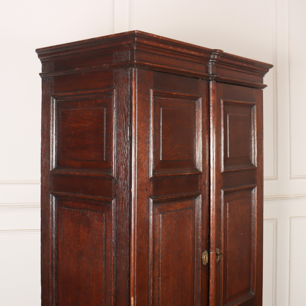 18th Century Oak Hall Cupboard View III