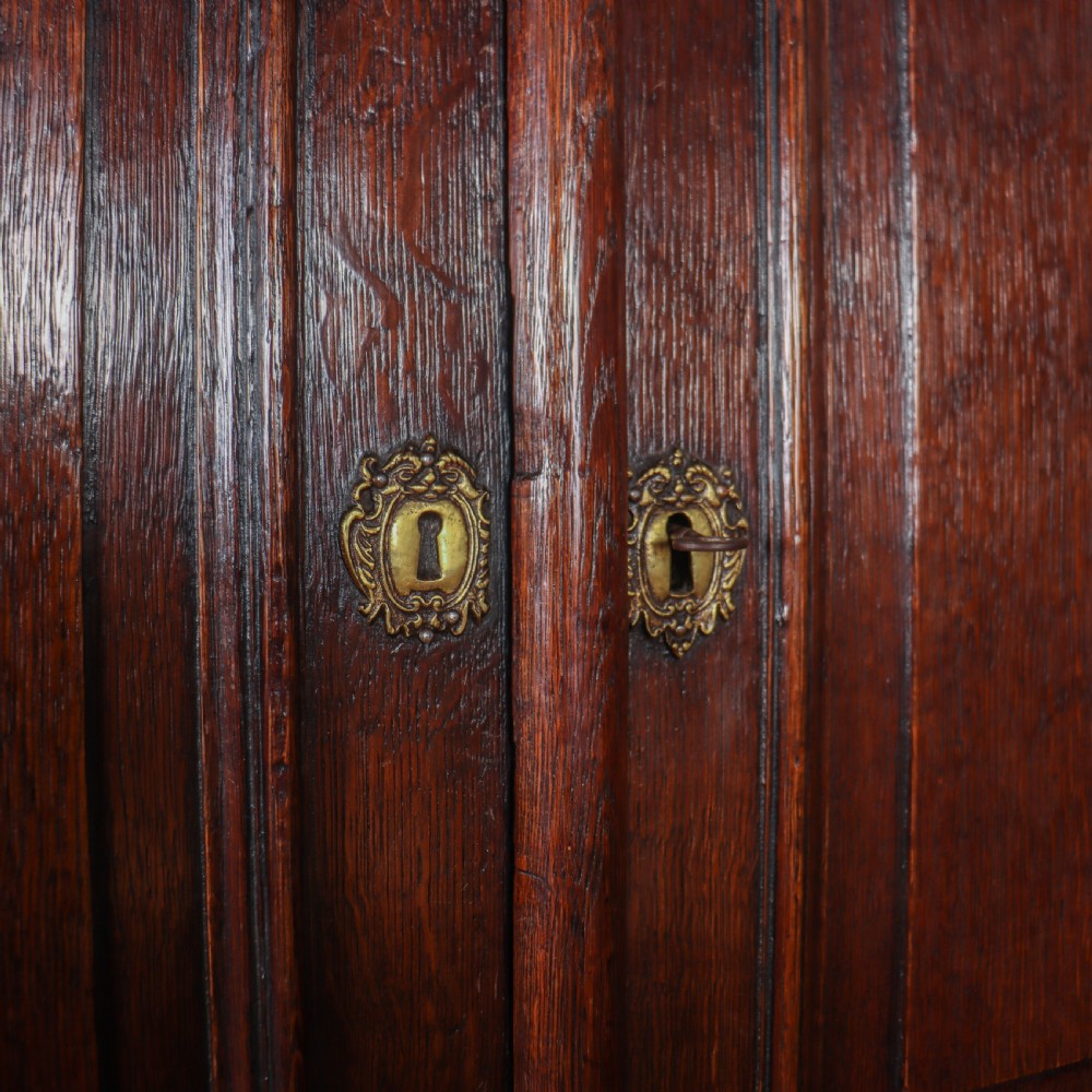 18th Century Oak Hall Cupboard View V