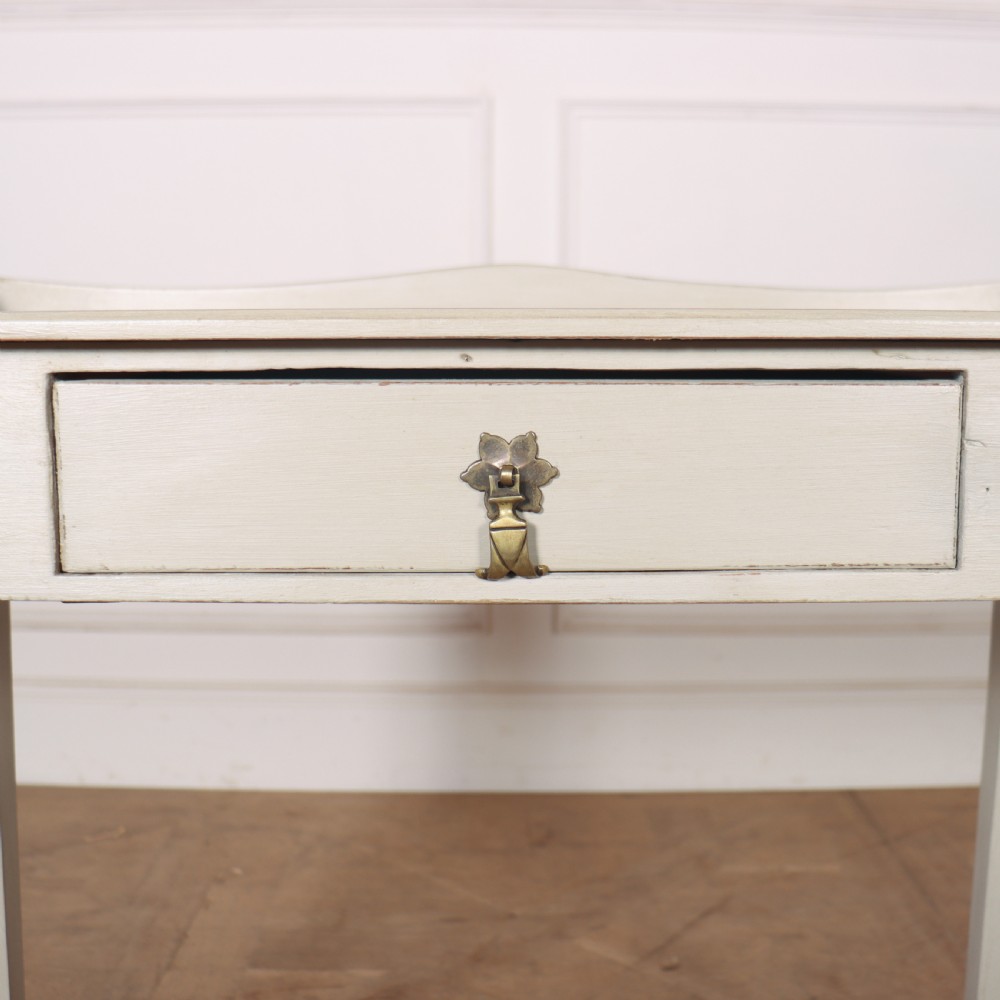 English Painted Lamp Table View II