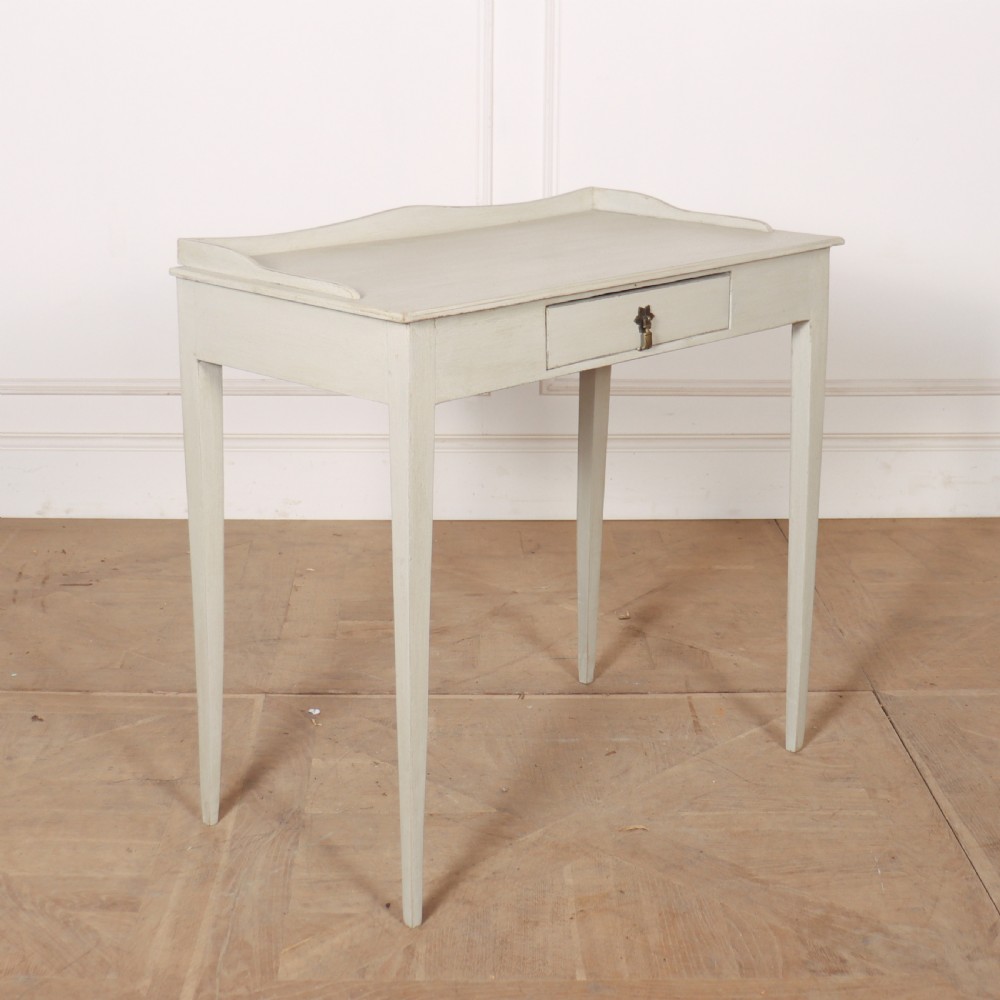 English Painted Lamp Table View III