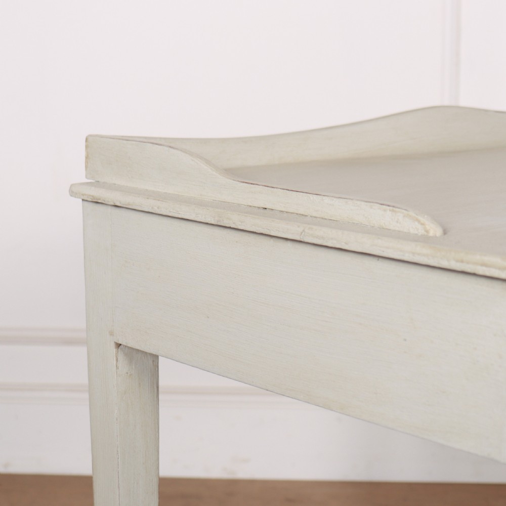 English Painted Lamp Table View IV