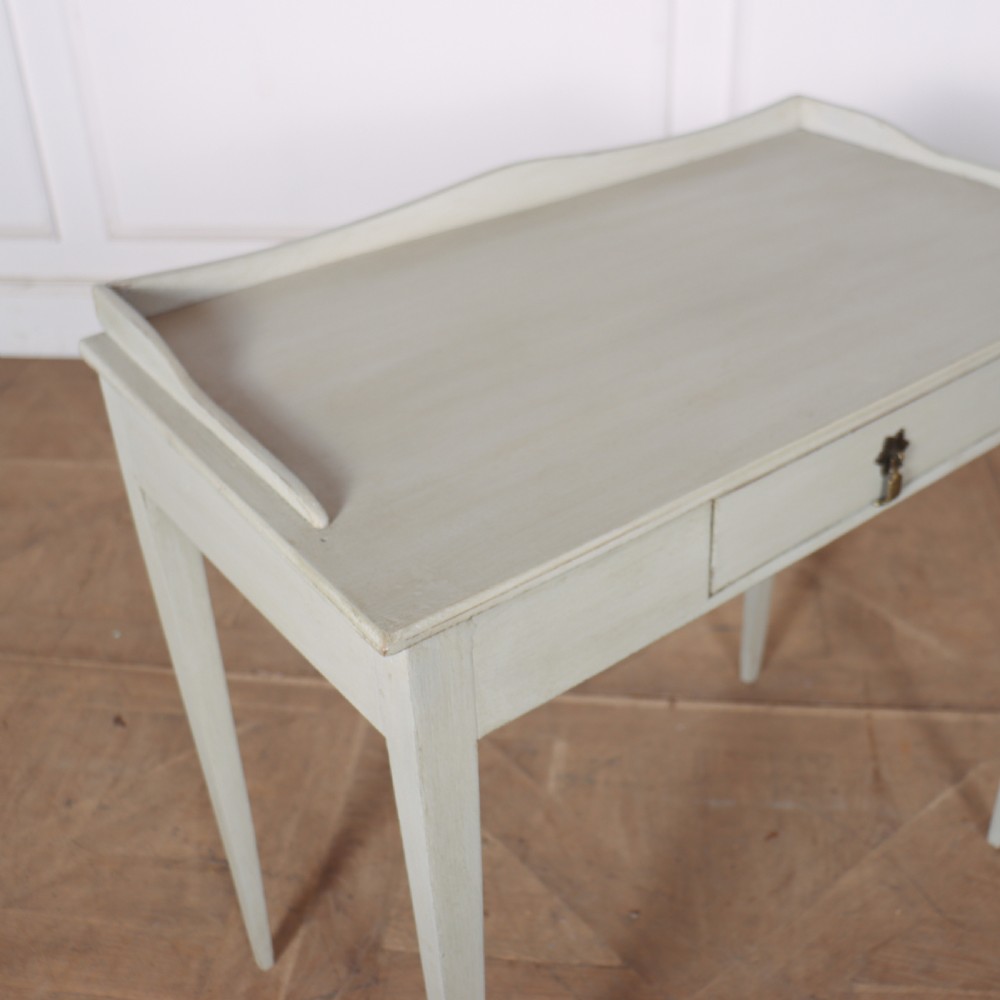 English Painted Lamp Table View V