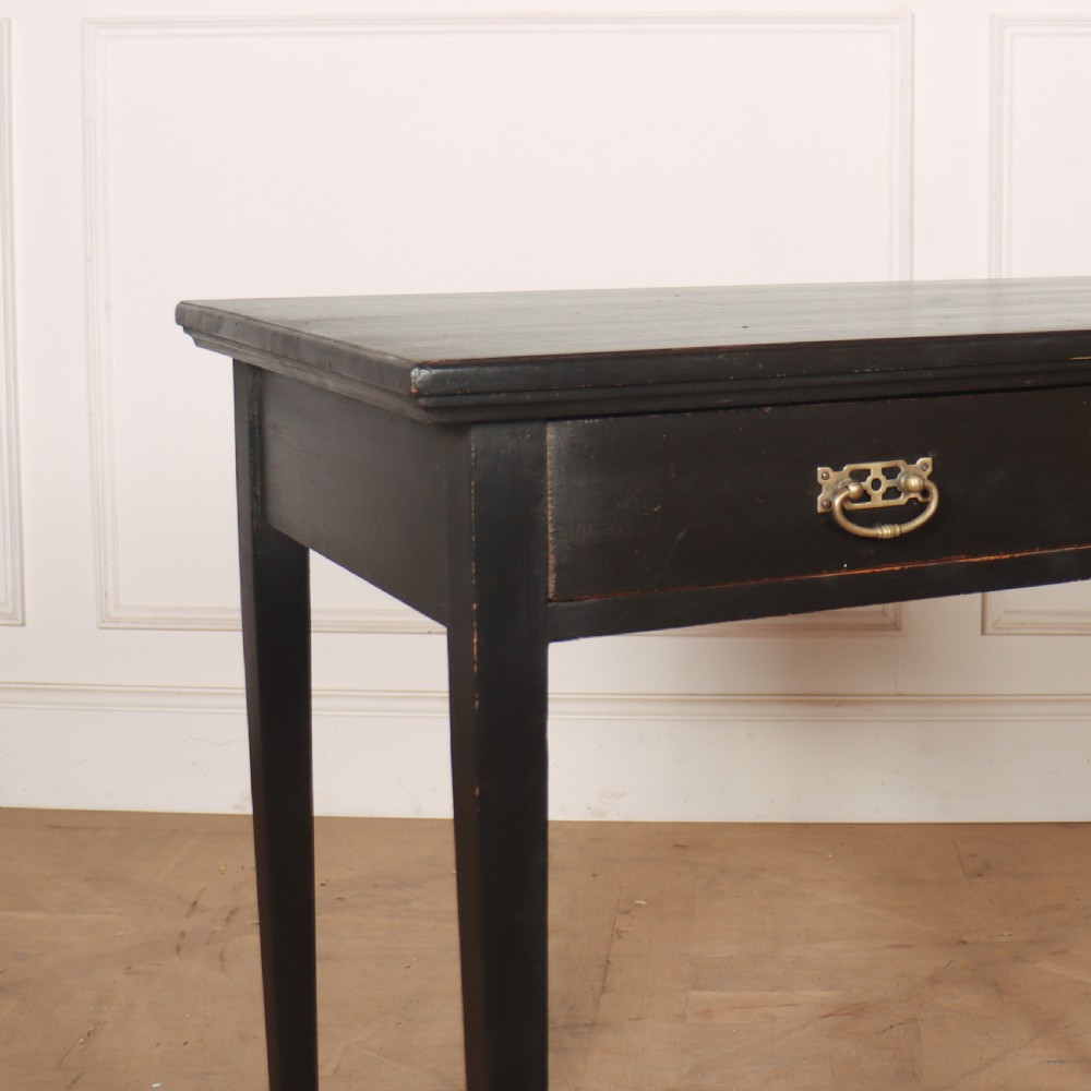 English Painted Lamp Table View II
