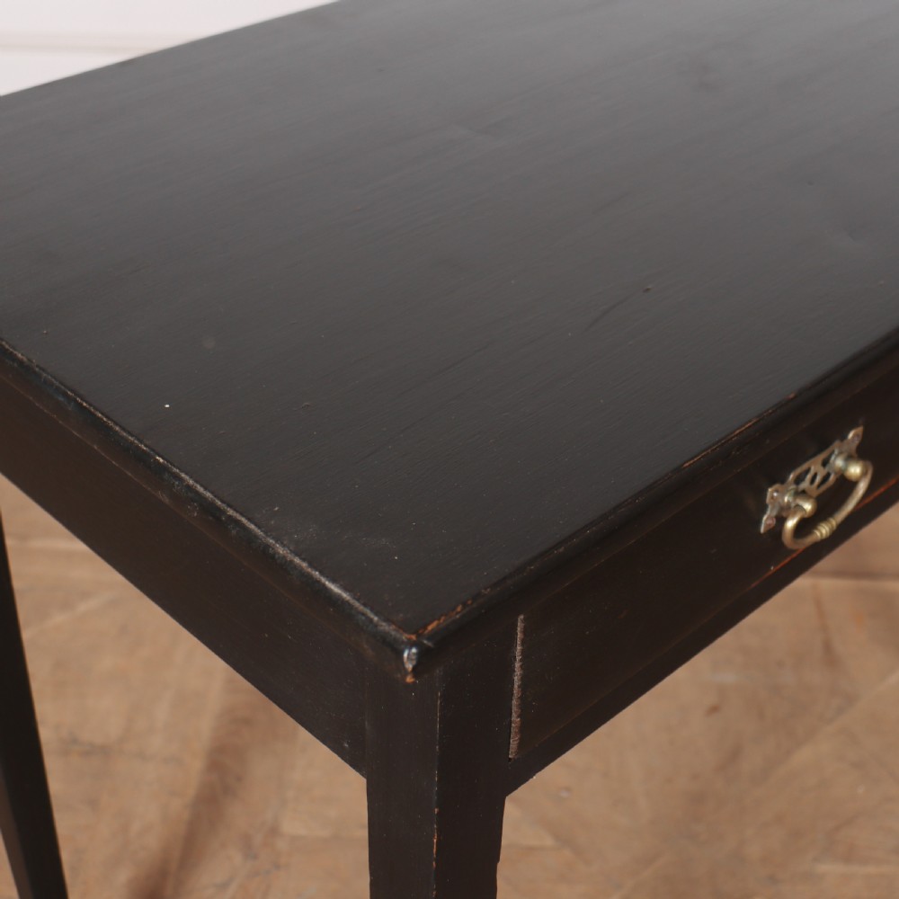 English Painted Lamp Table View IV