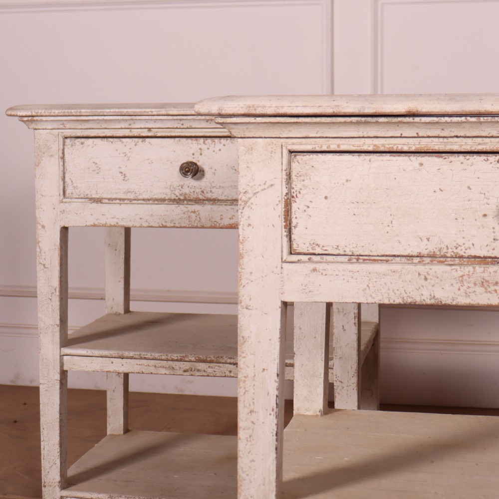 Pair of English Bedside Tables View V