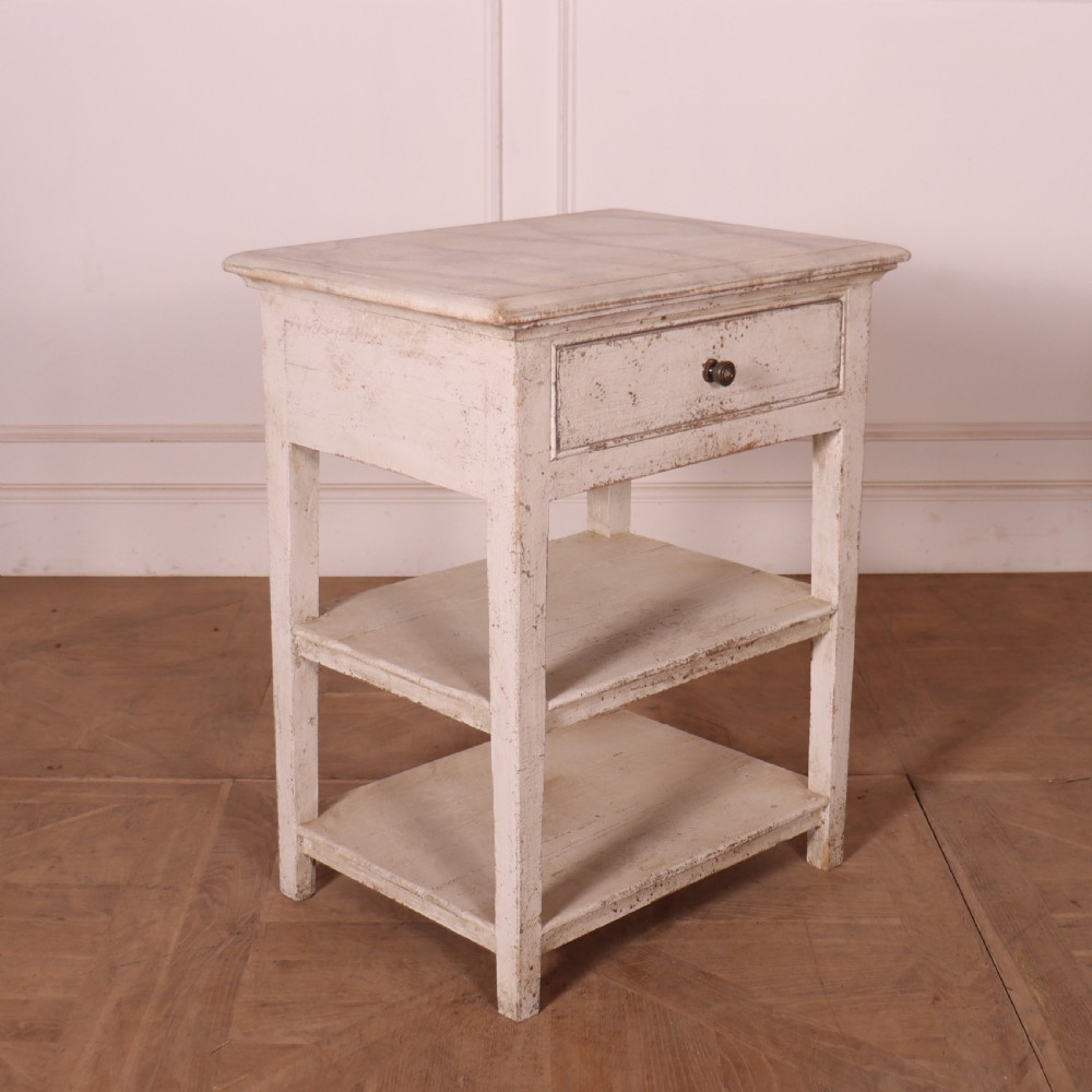 Pair of English Bedside Tables View VI