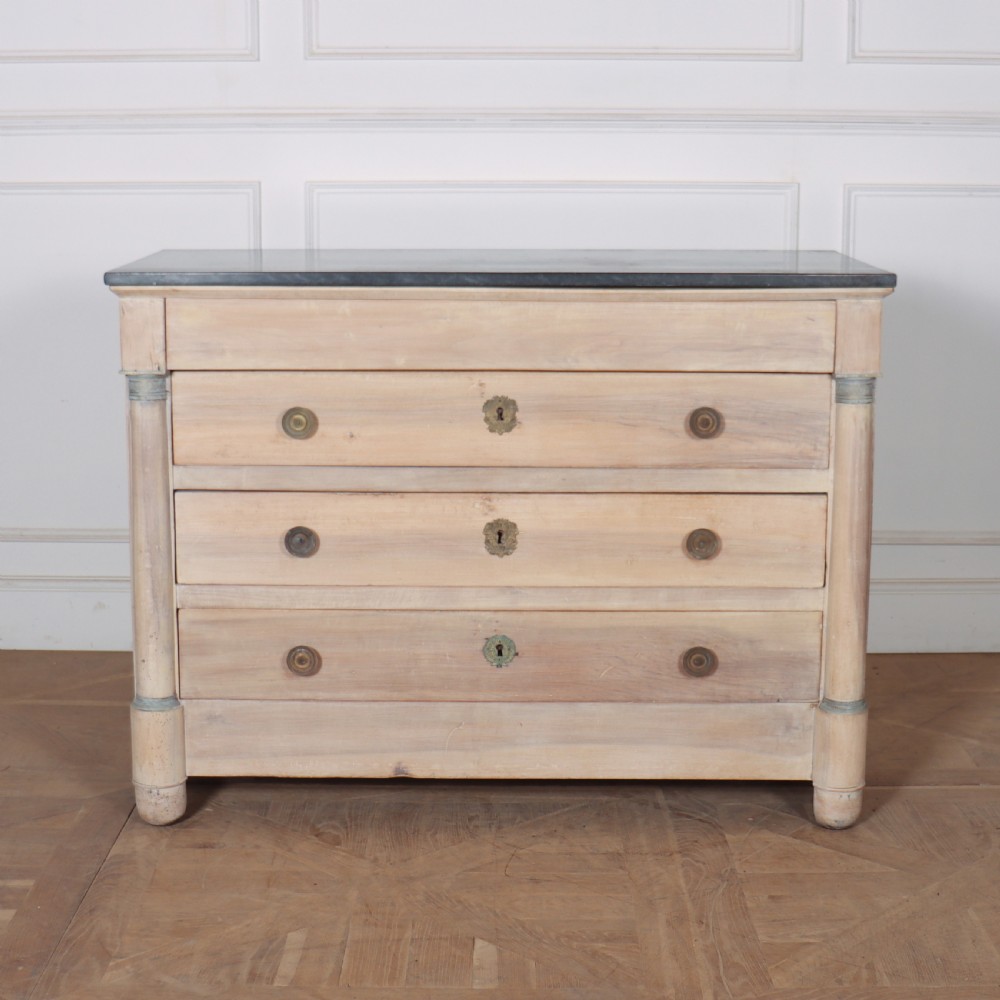 French Bleached Walnut Commode