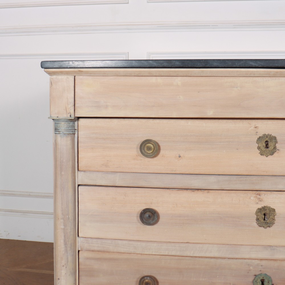French Bleached Walnut Commode View II