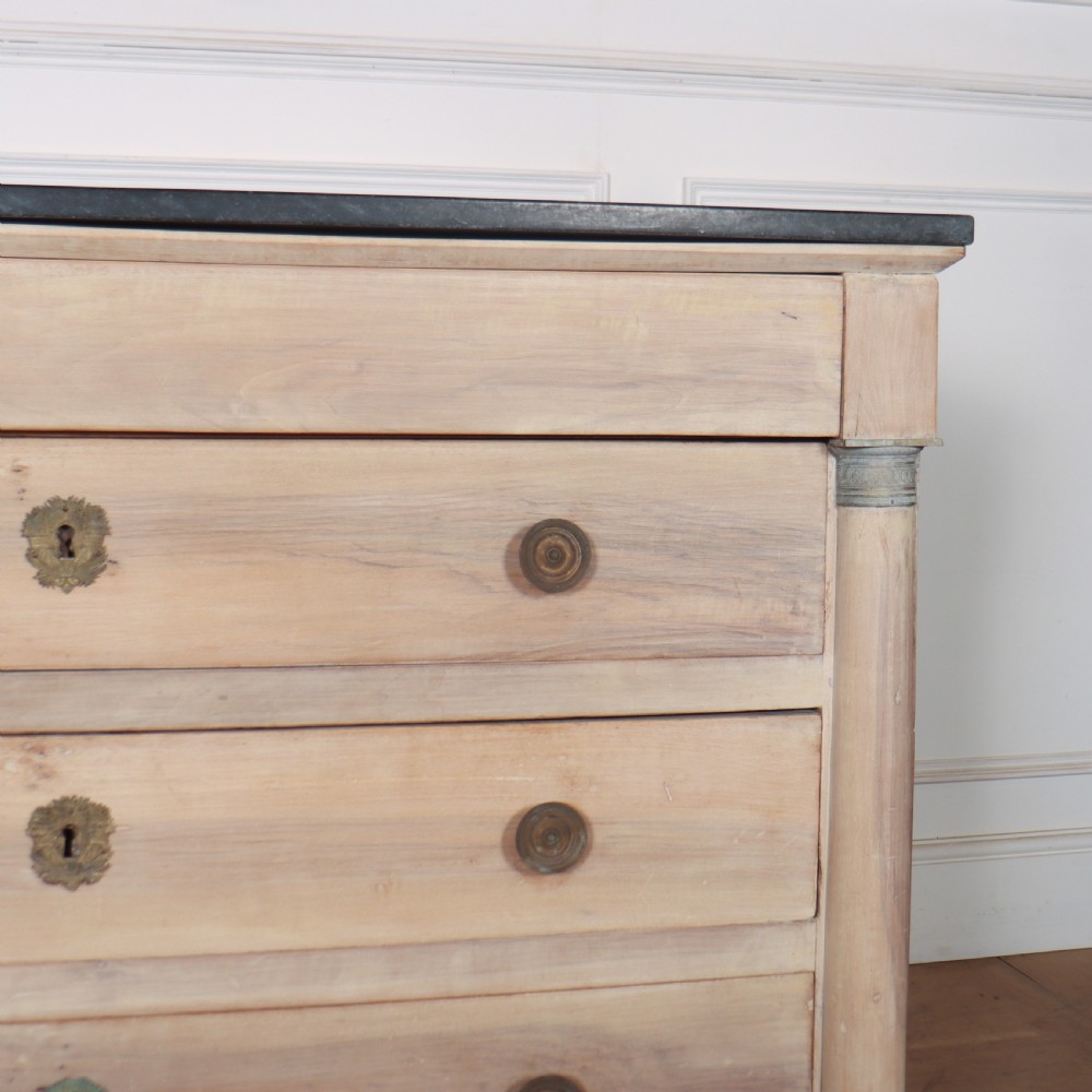 French Bleached Walnut Commode View V
