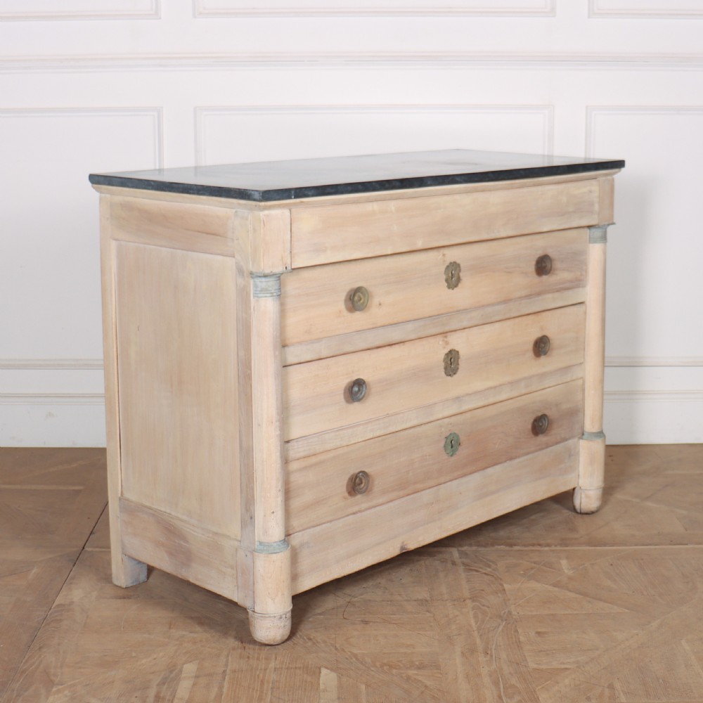 French Bleached Walnut Commode View VIII