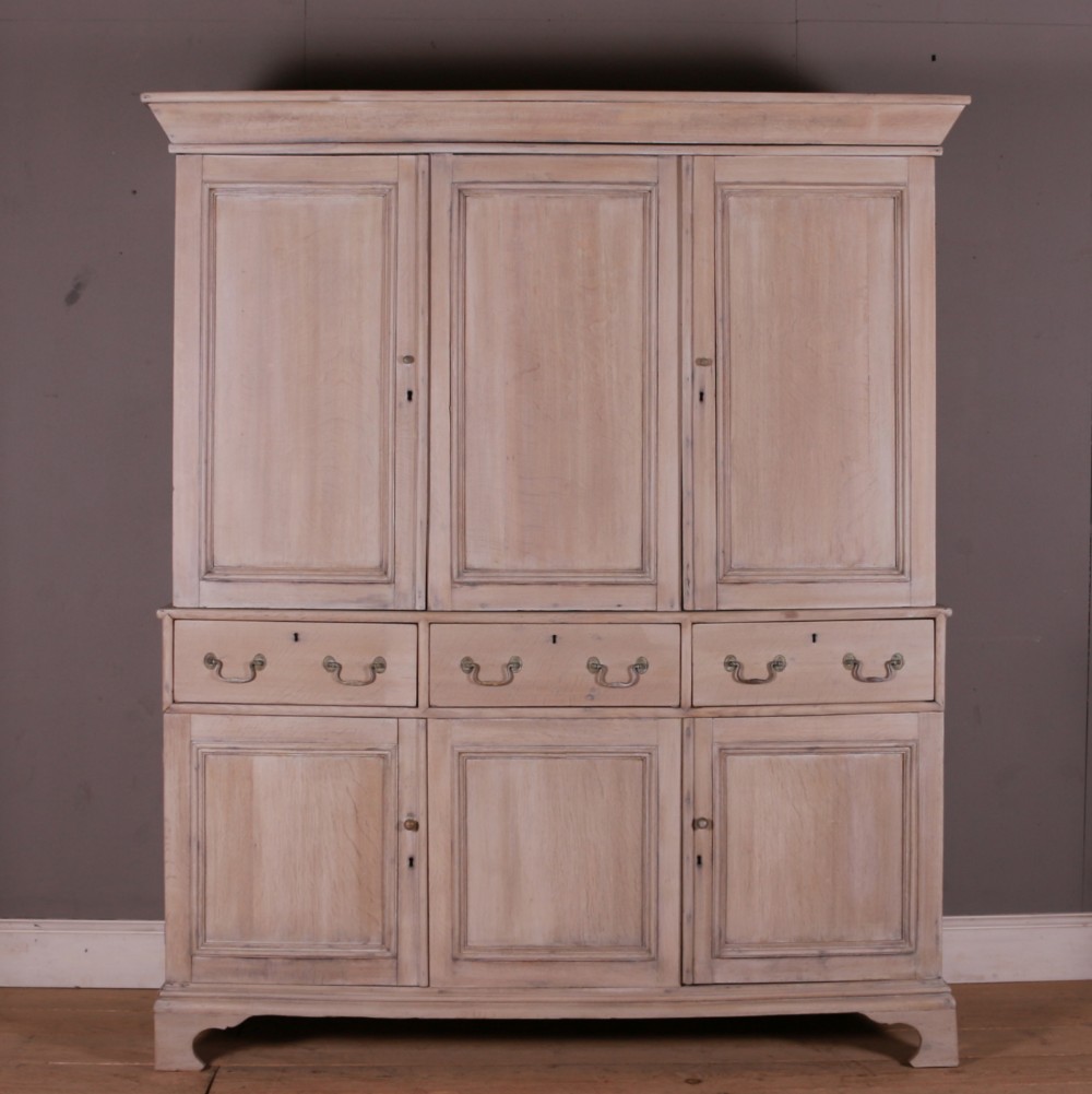 English Oak Housekeepers Cupboard