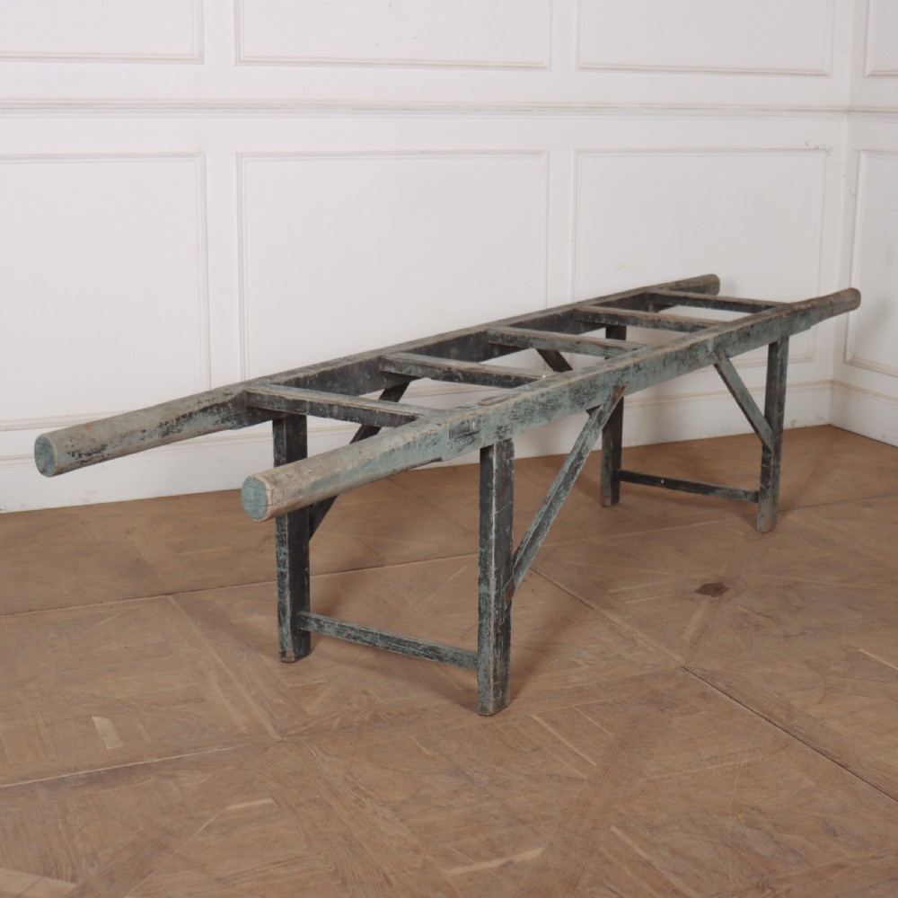 Original Painted English Porters Stand