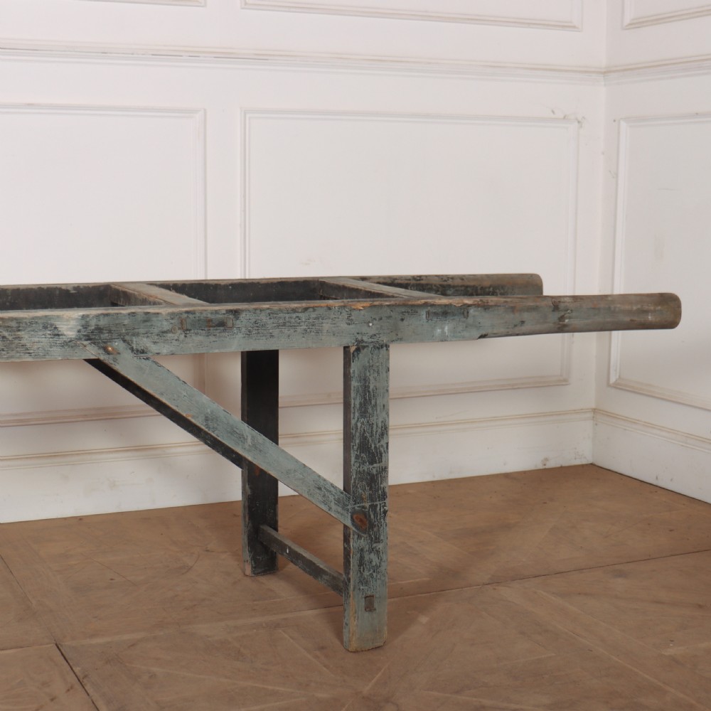Original Painted English Porters Stand View II